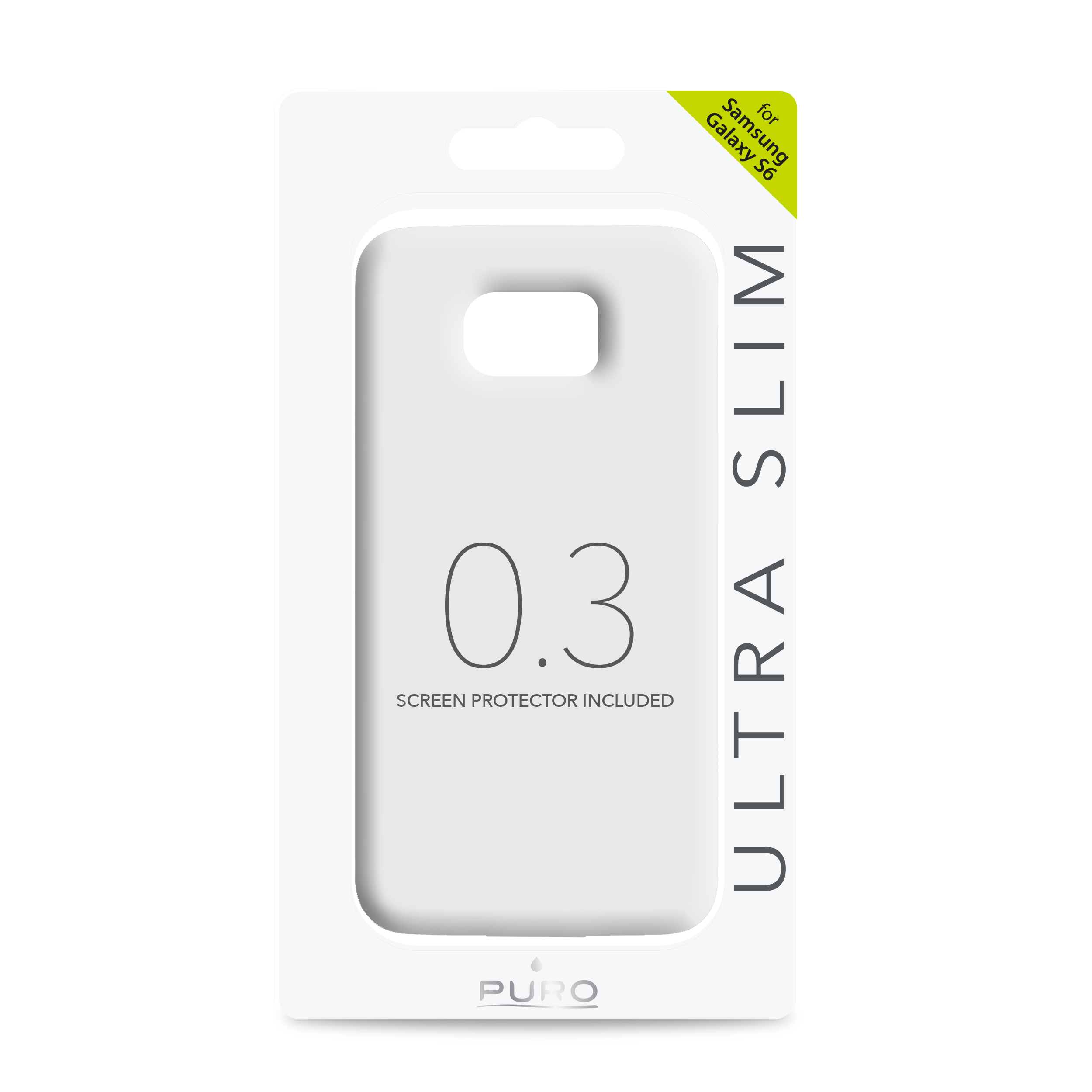 PURO Ultra Slim 0.3 калъф за Galaxy S6