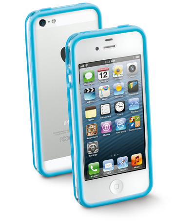 Bumper plus за iPhone 5 син