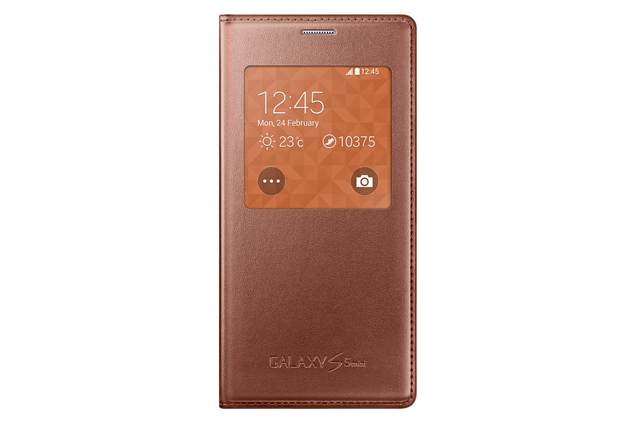 S View Cover Samsung Galaxy S5 Mini Rose Gold