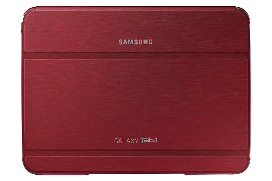 Samsung Galaxy Tab3 10.1,Book Cover,Garnet Red
