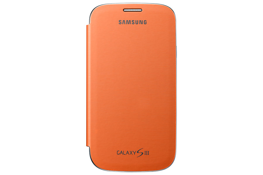 Samsung Galaxy S3,Flip cover, Orange