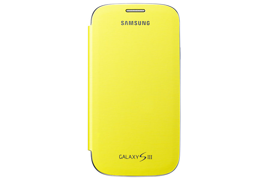 Samsung Galaxy S3,Flip Cover,Yellow