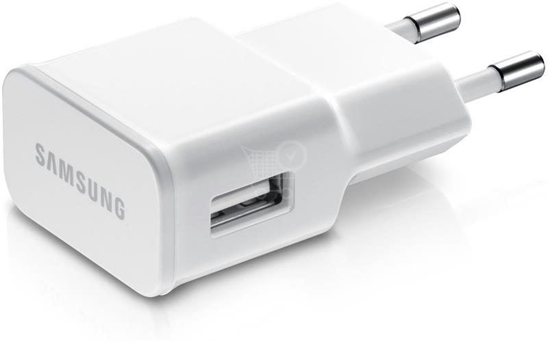 Samsung Travel Adapter 5.3V, 2A, Flat TA Plug Body Only,White