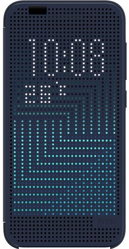HTC Flip Case Dot View HC M272 HTC One A9 dark blue