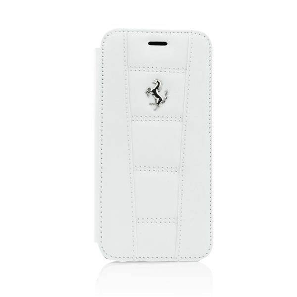 Book Case FERRARI за iPhone 6 4“7 white