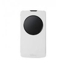 LG Flip Case Quick Circle L Fino white