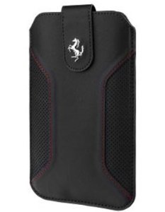 Real Leather Ferrari XL Black