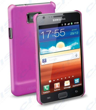 Мат case за Sams GalS2 I9100 розов