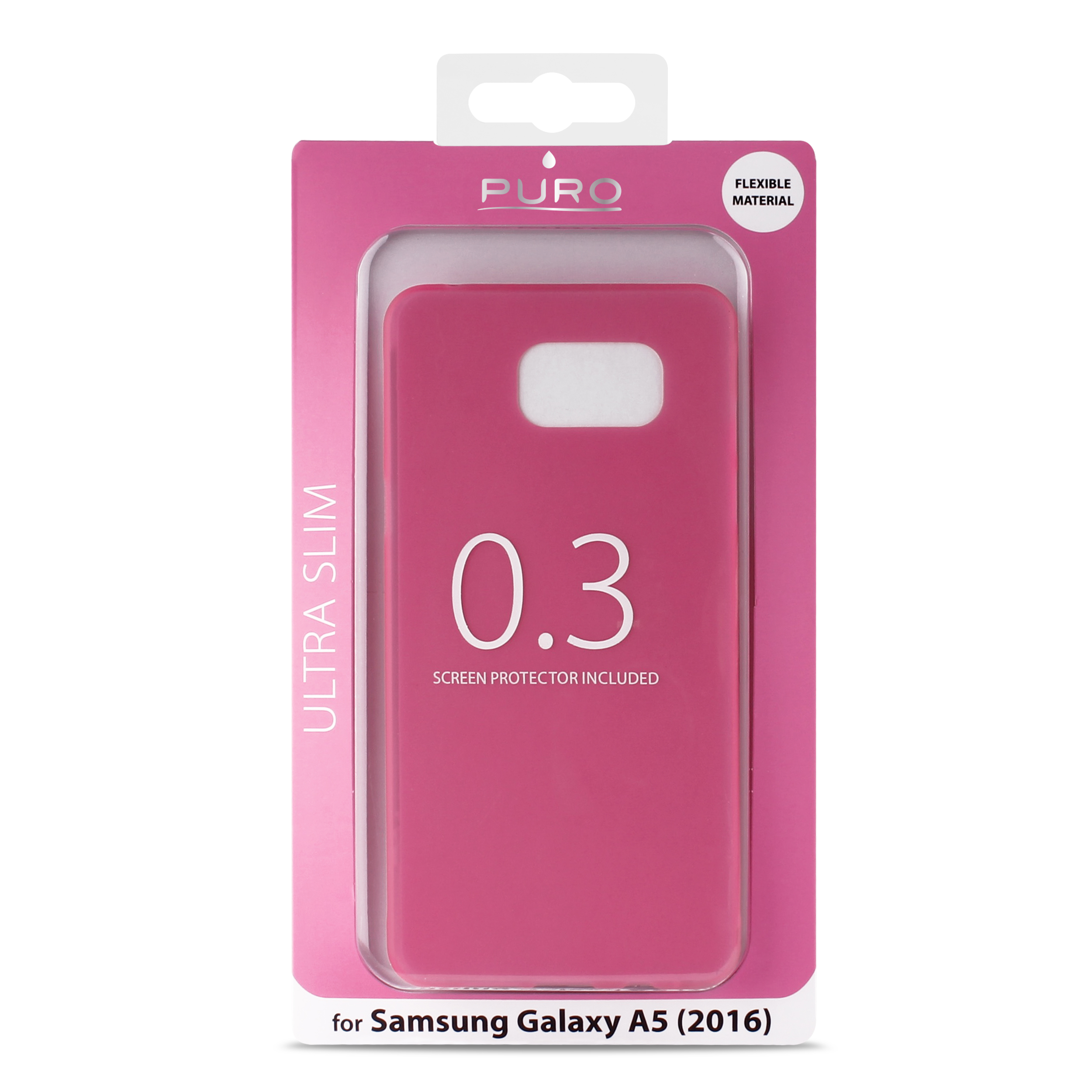 PURO Ultra Slim 0.3 за SG A5 2016: розов