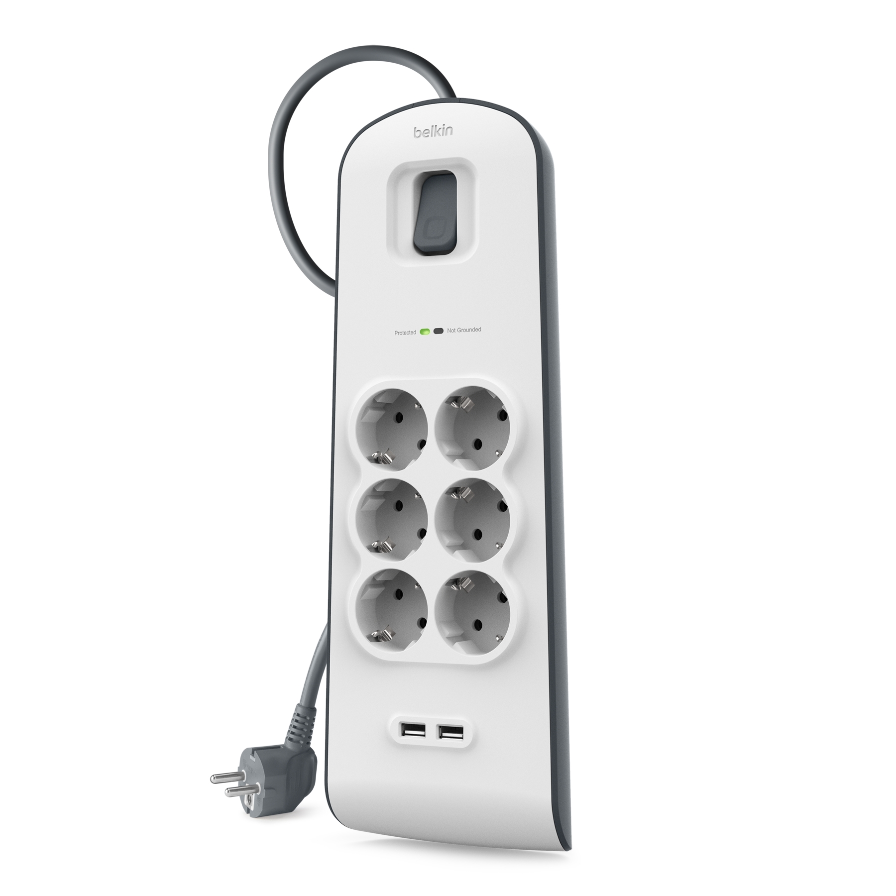 Belkin SurgeCube протектор със шест изхода: 650J