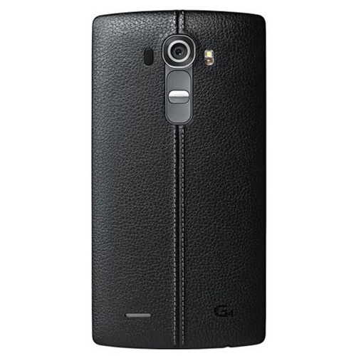 LG G4 Leather Battery Cover Black