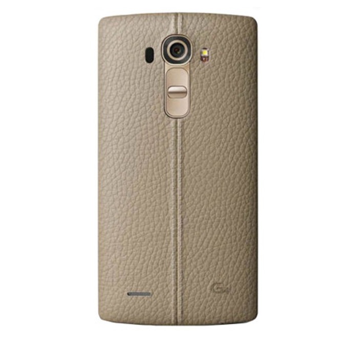 LG G4 Leather Battery Cover Beige