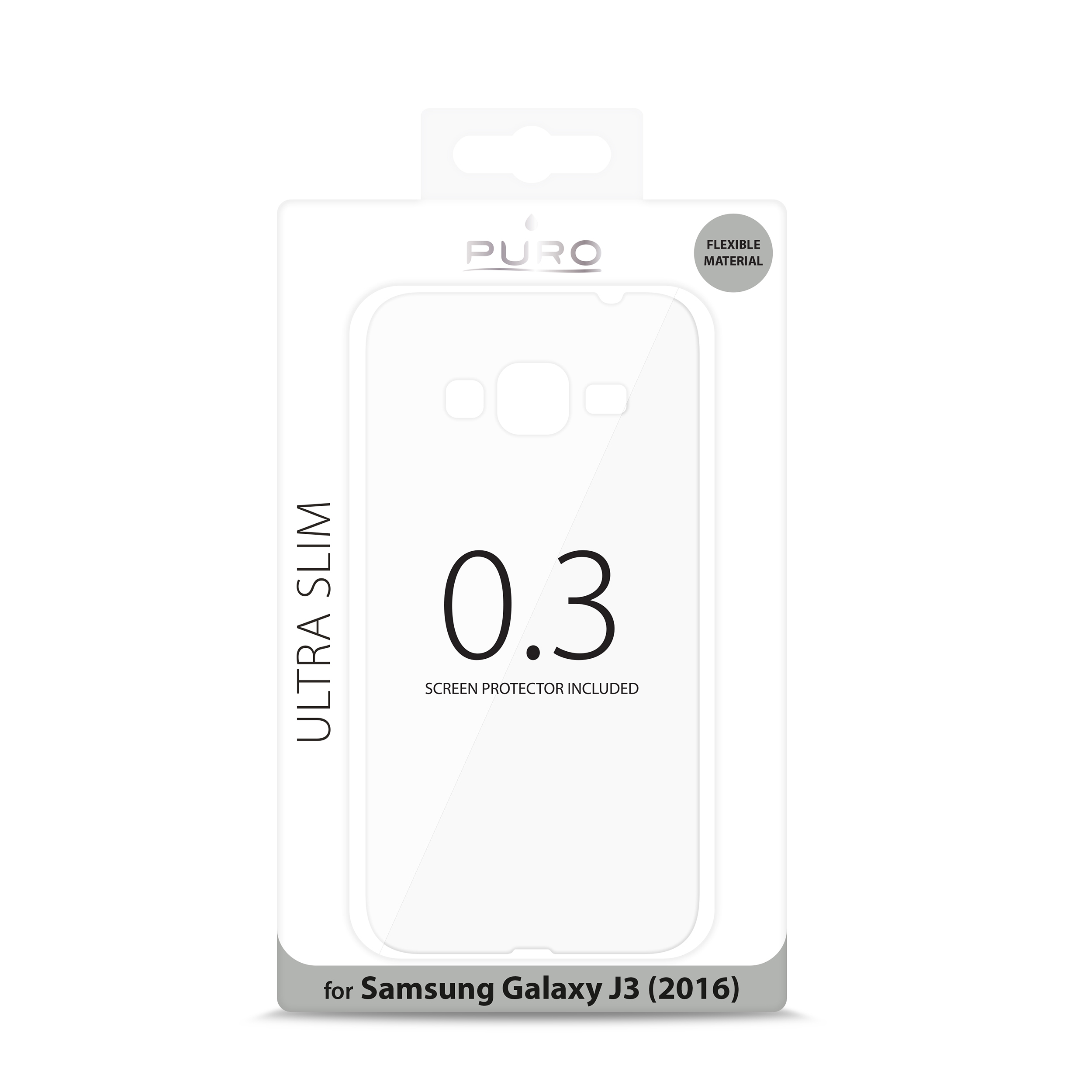 PURO Ultra Slim 0.3 за SG J3 2016: прозрачен