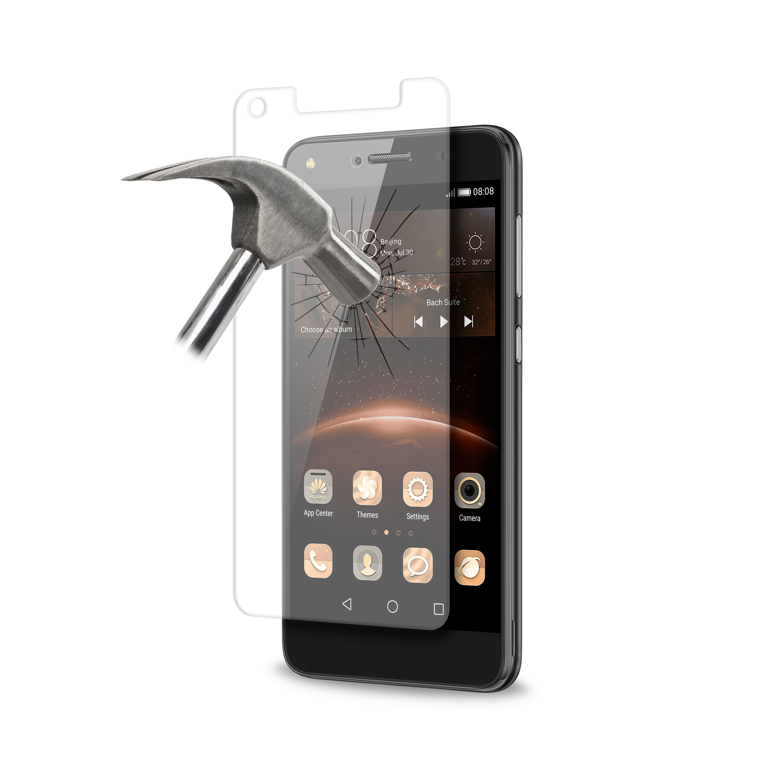 PURO TEMPERED GLASS за HUAWEI Y5 PRO (Y5 II)
