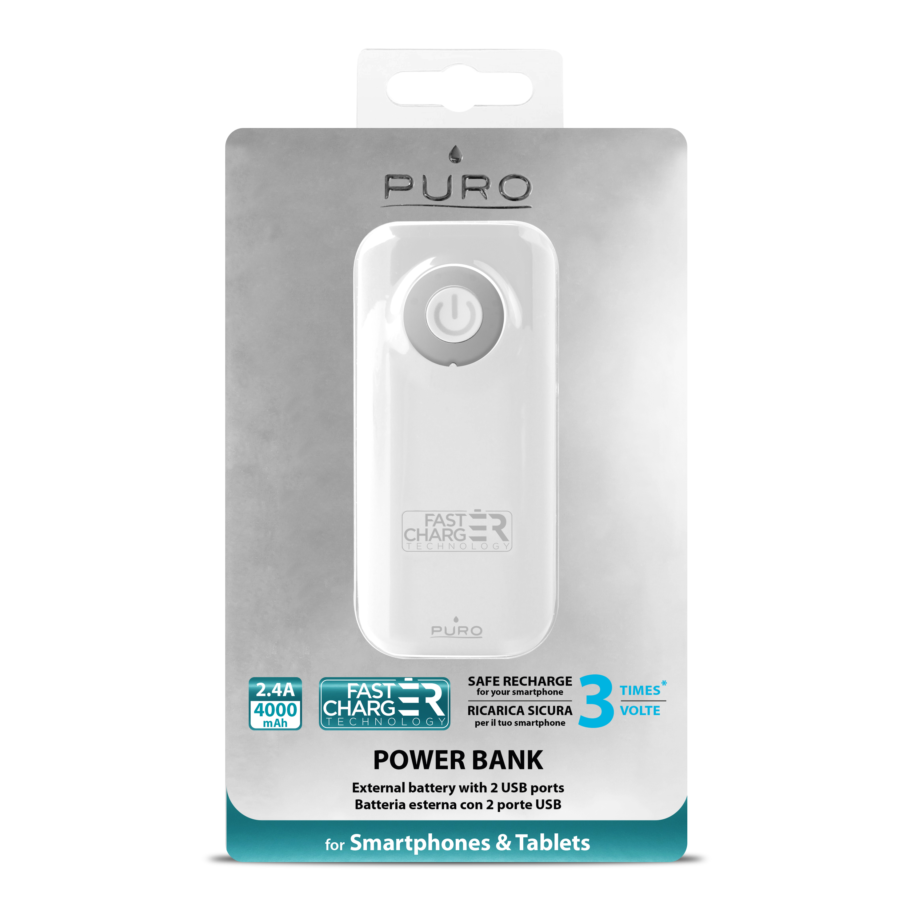 PURO 4000mAh FAST CHARGE батерия