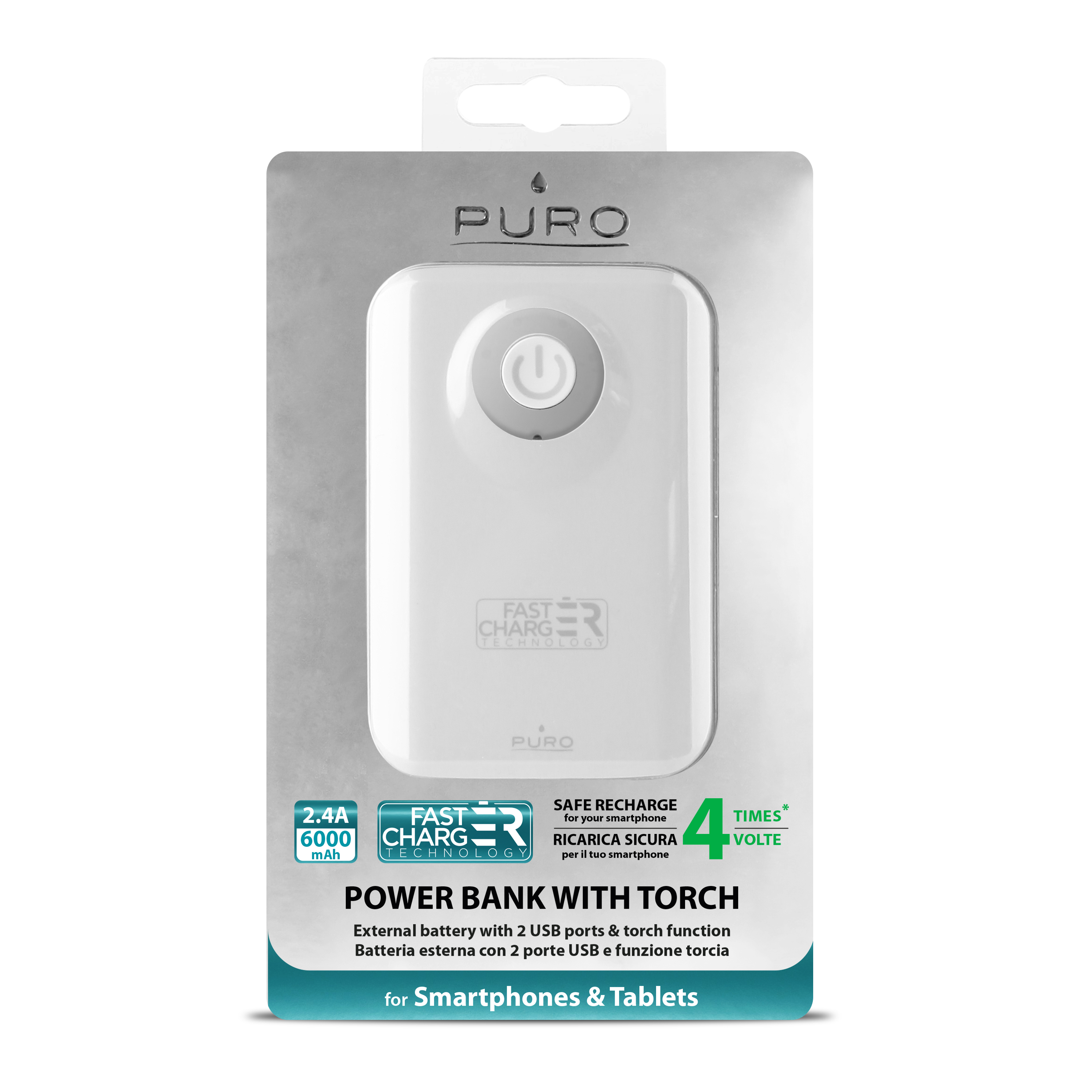 PURO 6000mAh FAST CHARGE батерия