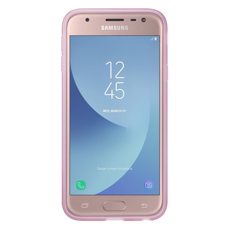Samsung Galaxy J3 2017,J330,Jelly Cover Pink